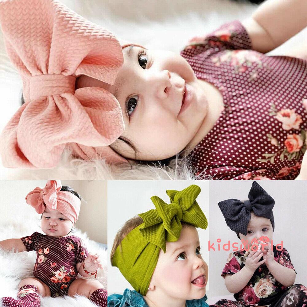 Faixa De Cabeca Elastica De Laco Para Bebe Meninas Multicolor Grande Shopee Brasil