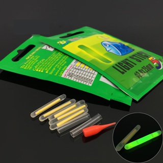 50 Pçs 10 Sacos 3.0 * 25mm Varas De Luz De Pesca Química Brilho Noite Flutuador Fluorescente Isca De Peixe Ferramentas D em Oferta na Shopee