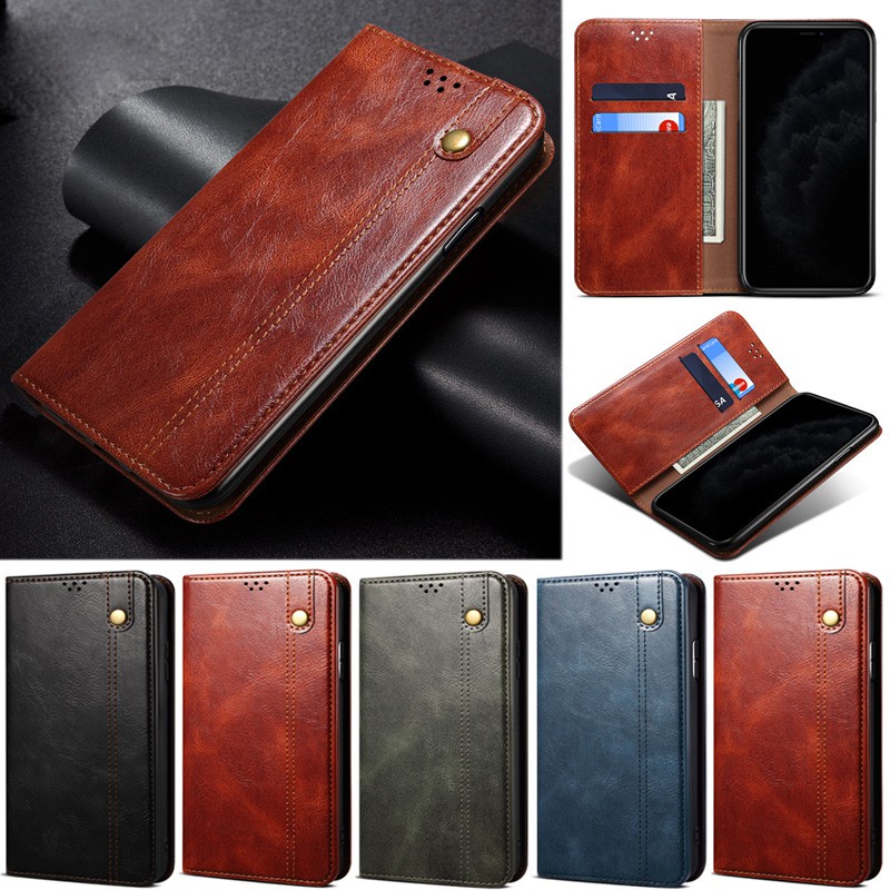 Caixa De Luxo Para Samsung Galaxy S20 FE S21 FE S20 Ultra S21 Ultra A11 M31s M51 S21 Plus 5G S20 Plus S21+ S20+ Retro Book Design Carteira De Couro De PU Macio Capa De Suporte De Pele Flip