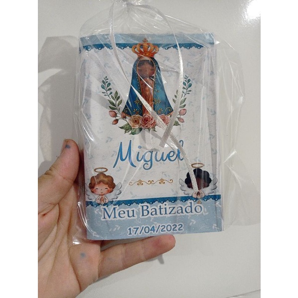 kit 8 livrinhos de Orações Personalizados para lembrancinha de Batizado batismo primeira comunhão eucaristia