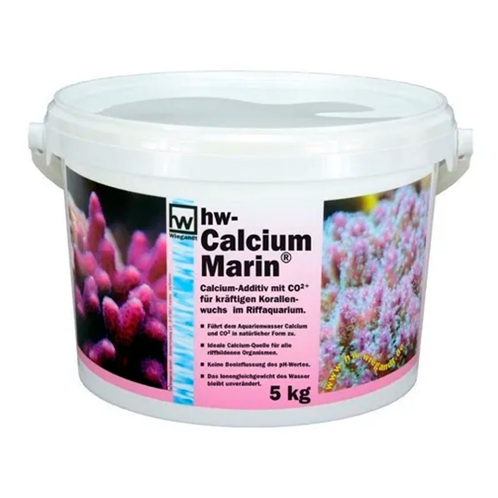 Calcio Marin HW 5kg - Suplemento de Cálcio Aquário Marinho