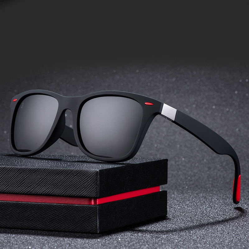Polarized Sunglasses HD Lens UV400 Metal Frame Male Sun Glasses Driving Goggles For Men 