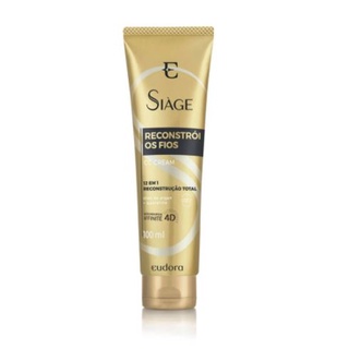 Leave In Eudora Sìage Reconstrói os Fios CC Cream 100ml Protetor Térmico