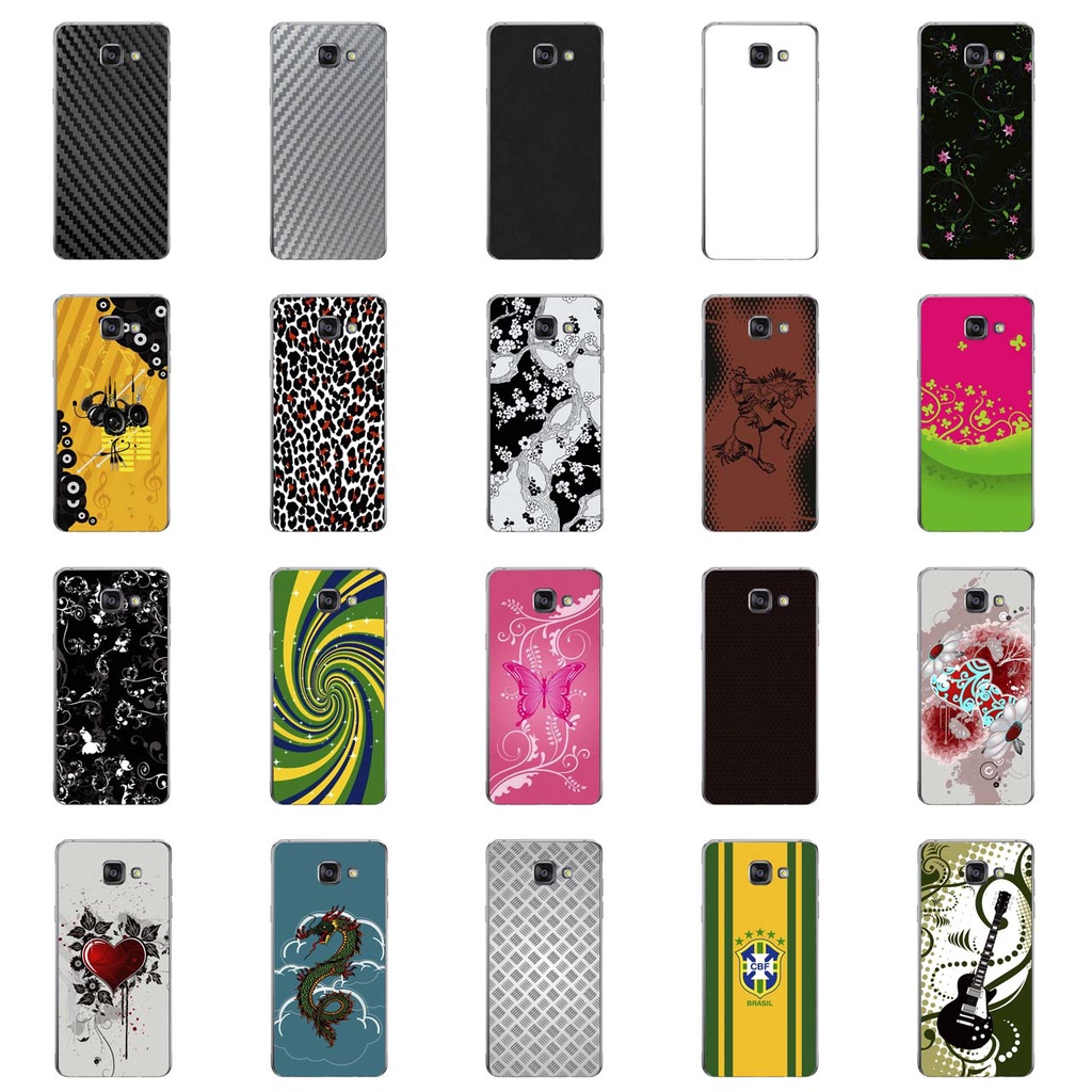 Capa Adesivo Skin349 a 368 Verso Para Samsung Galaxy A7 2016 A710