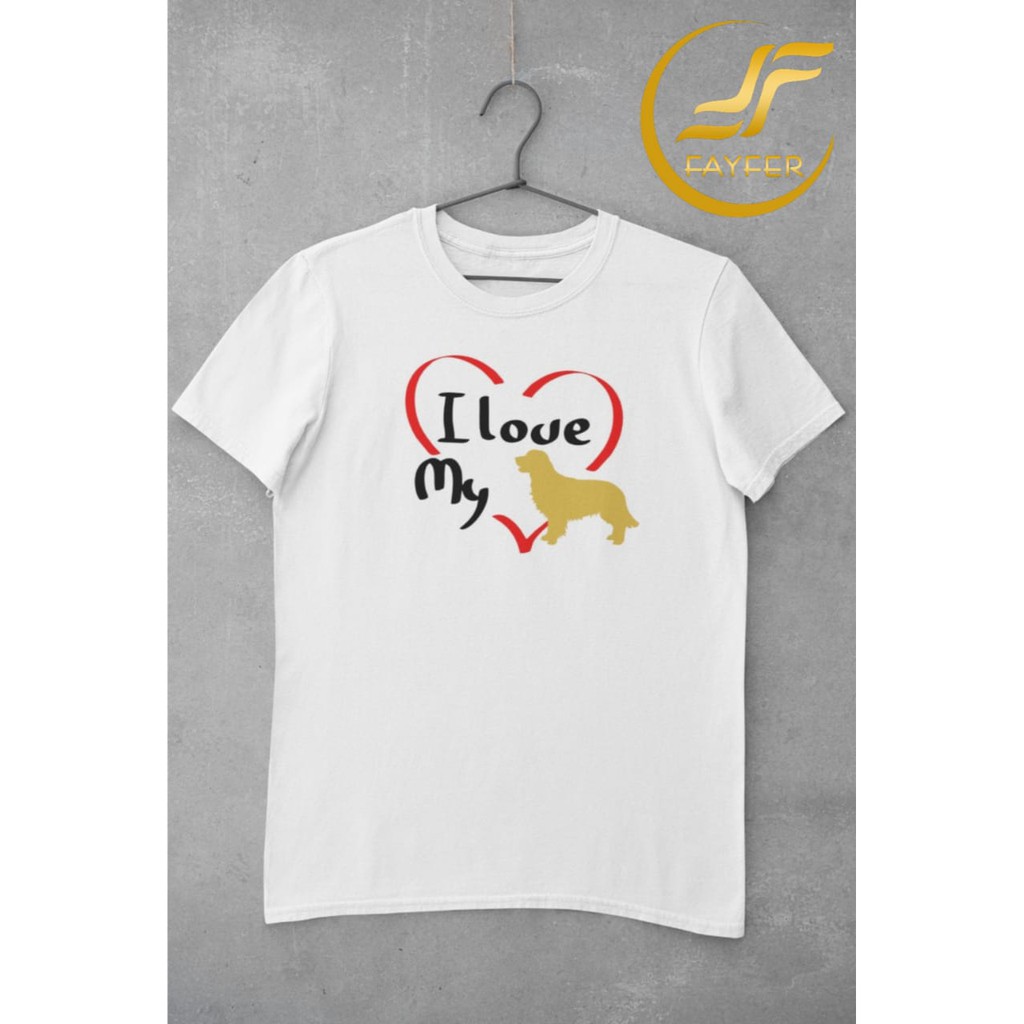 Camiseta-Unissex-I-love-golden
