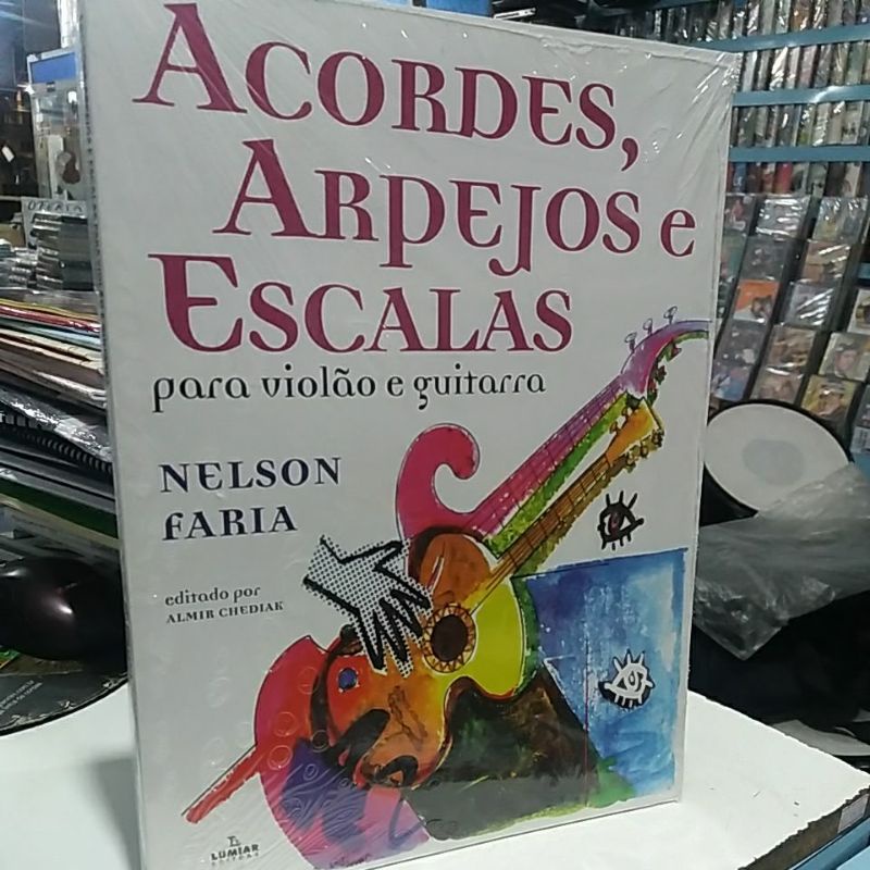 Método Para Violão -nelson Faria -acordes, Arpejos E Escalas