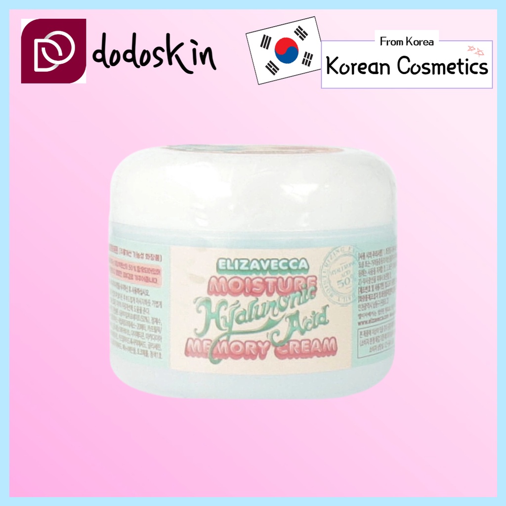 [Elizavecca] Moisture Hyaluronic Acid Memory Cream 100g | Shopee Brasil