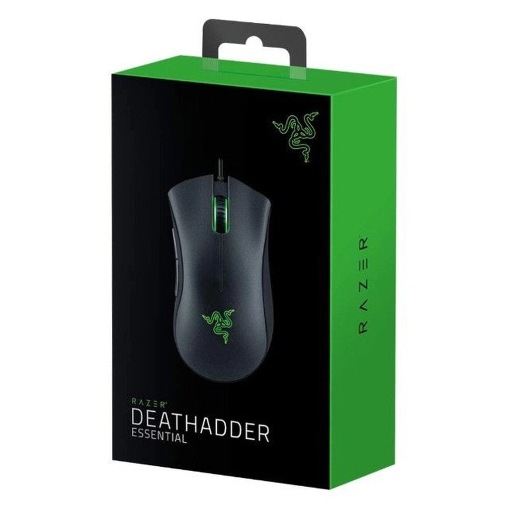 Mouse Razer Para Jogo Deathadder Essential Preto Original