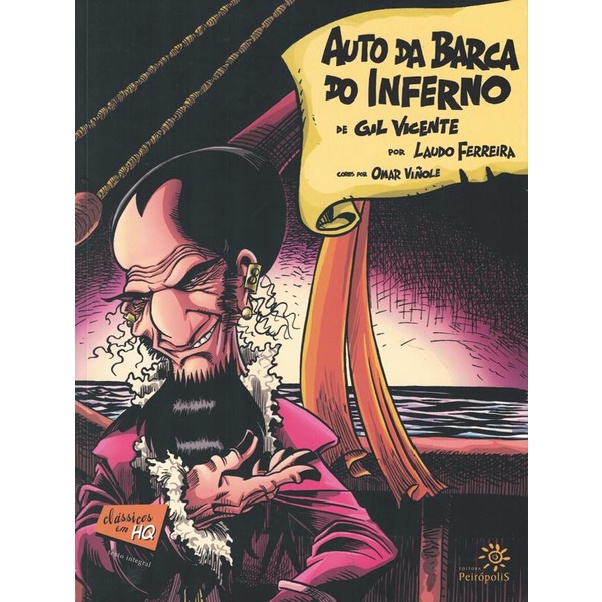 Livro - Auto Da Barca Do Inferno Em Quadrinhos