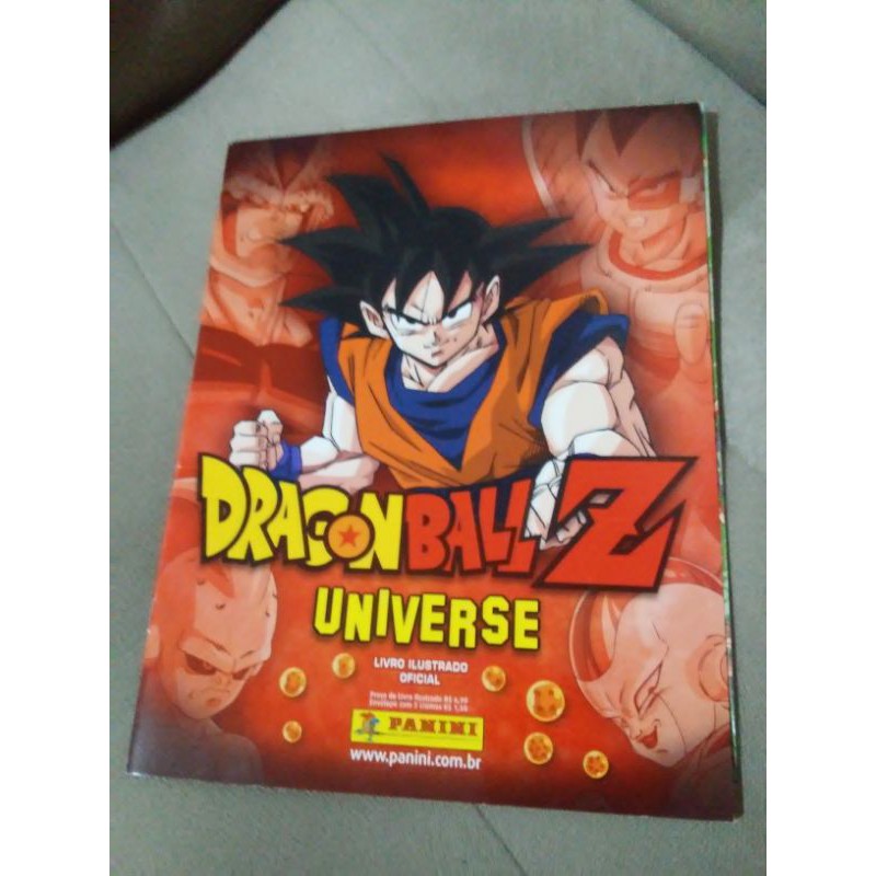 Álbum Figurinhas Dragon Ball Z Universe Panini Completo
