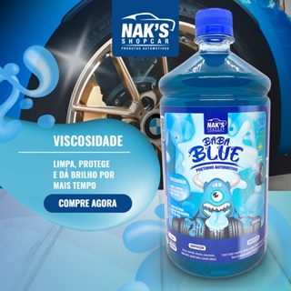 Pneu Pretinho Automotivo Baba De Camelo Blue Concentrado Carro Moto Brilho Intenso 1 Litro em Oferta na Shopee