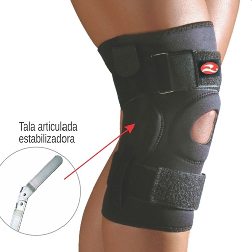 Joelheira com Tala Neoprene Articulada 0750 Realtex Gg