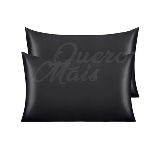 Fronha De Cetim AntiFrizz 50 x 70 em Oferta na Shopee