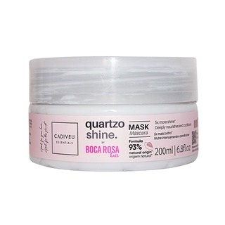 Cadiveu Boca Rosa Hair Quartzo Shine Máscara 200ml (Lançamento)