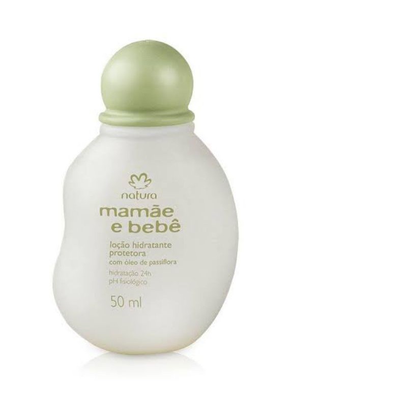 Loção hidratante mamãe bebê - Natura - 50 ml | Shopee Brasil