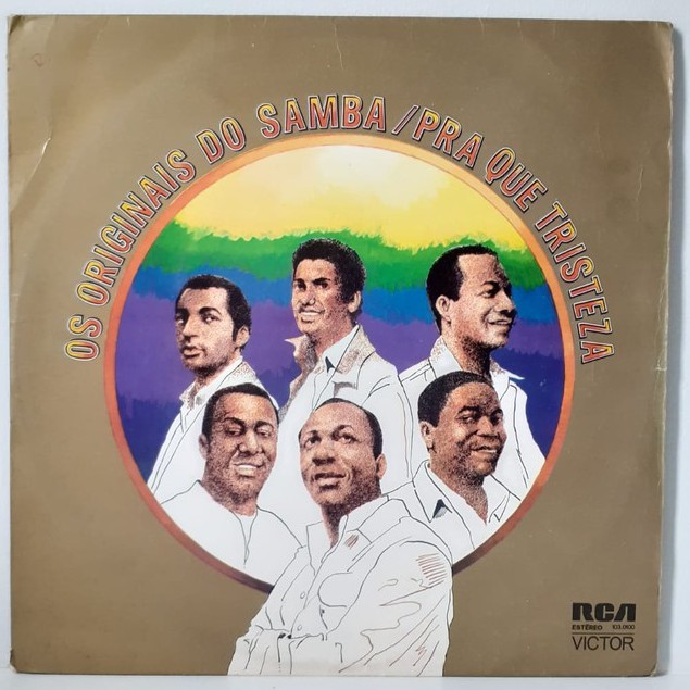 Lp Vinil - Os Originais Do Samba - Sangue Suor e Samba