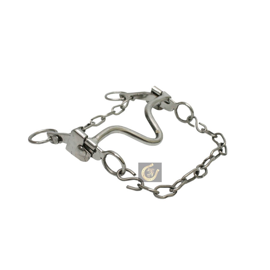 Freio Inox Água Choca Leve Bride Para Cavalo