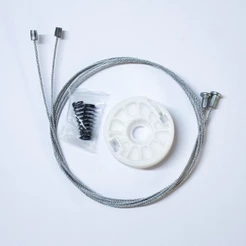 Kit Reparo Maquina Vidro Eletrico Agile Traseiro