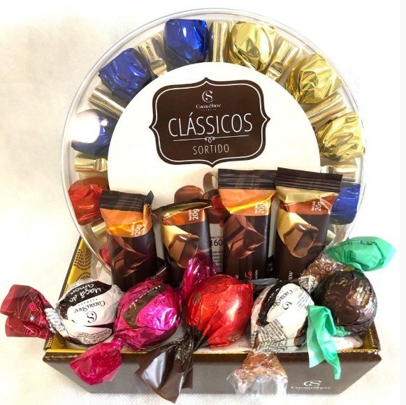 Cesta De Presente Chocolates Cacau Show Bombons Classicos Shopee Brasil
