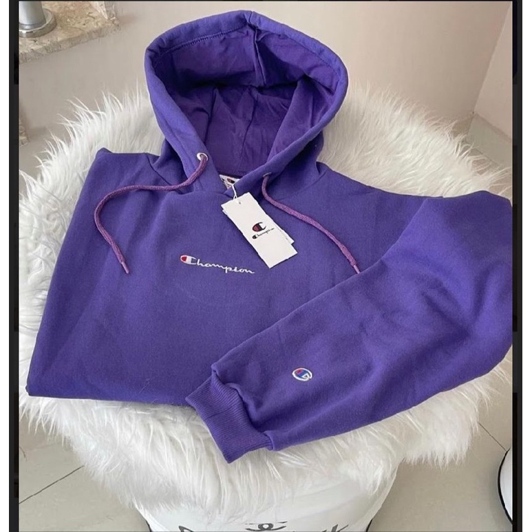 Moletom Champion Bordado Unissex - Lançamento 2022 Moda Streetwear
