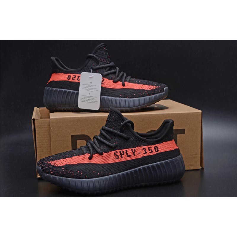 yeezy boost 350 v2 preto e vermelho