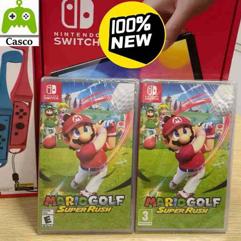 Jogo Mario Golf Super Rush Nintendo Switch Midia Fisica