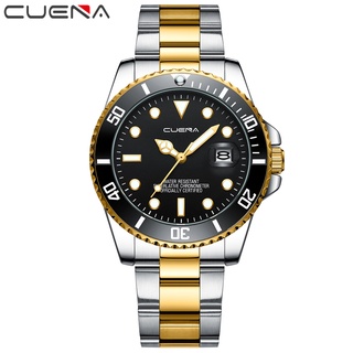 CUENA Relógio Masculino De Quartzo Aço Inoxidável Esportivo Casual Da Moda 6004 X Sem Caixa em Oferta na Shopee