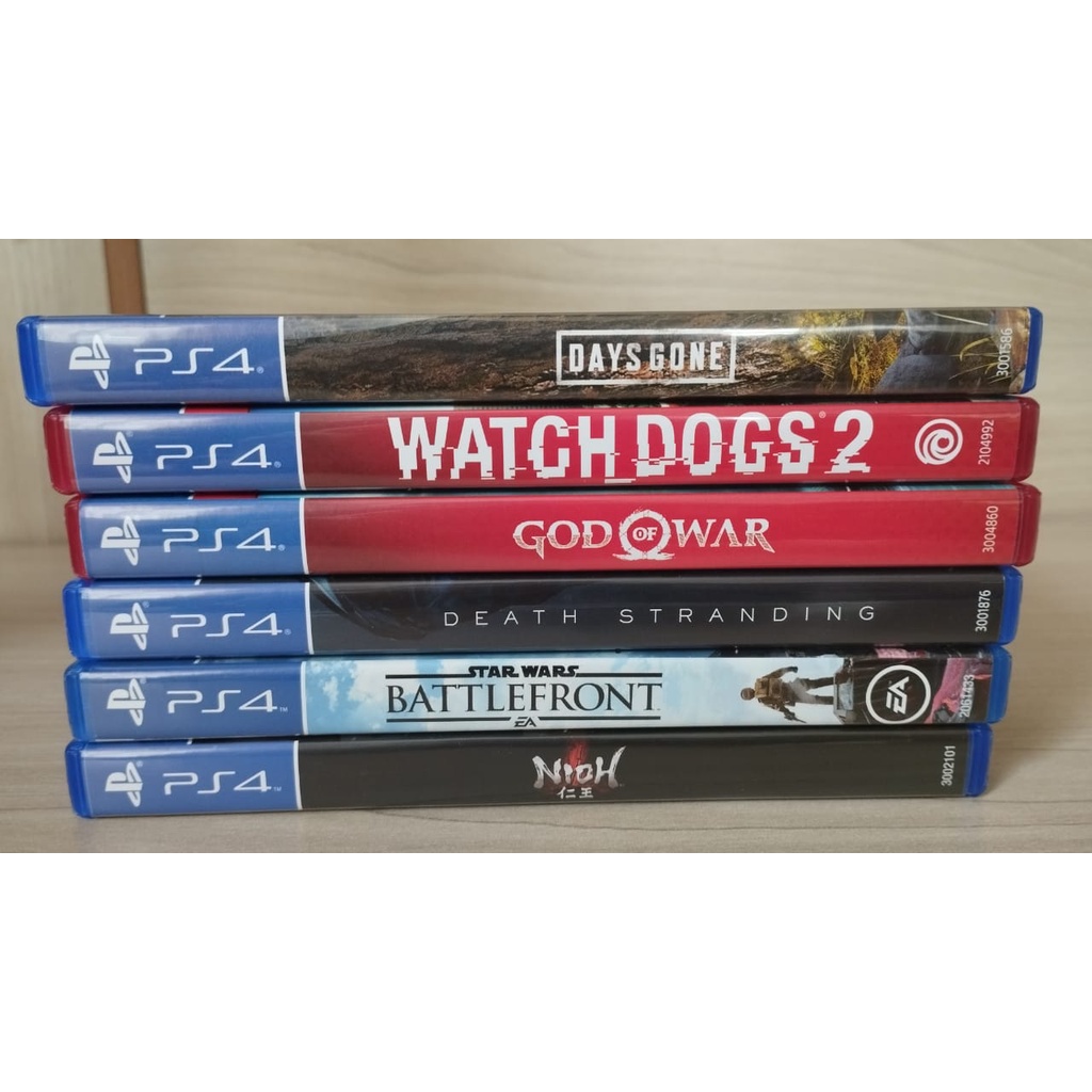 PS4 jogos Físico - parcelamos sem juros nos cartões de crédito / colocar em  ver loja aparece todos os jogos disponíveis - consigo postar o produto em  um prazo de 1 dia