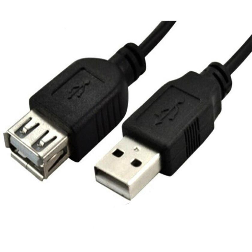 Cabo USB Extensor 1 Macho x 1 Fêmea Com 0.8 MT USB 2.0 Speed | Shopee ...