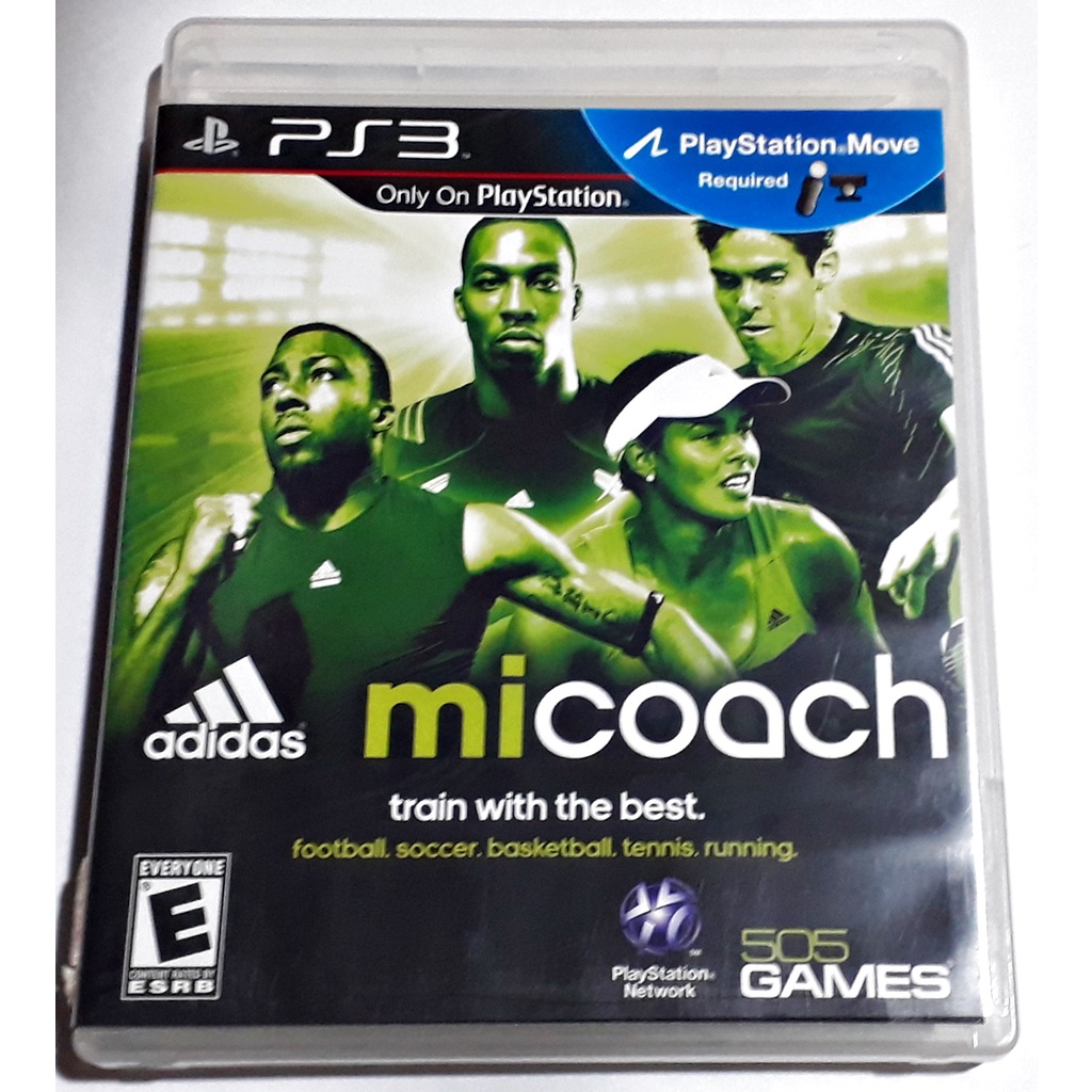 Jogo Micoach Playstation 3 Ps3 Ps Move Mídia Física Usado Original Exercícios