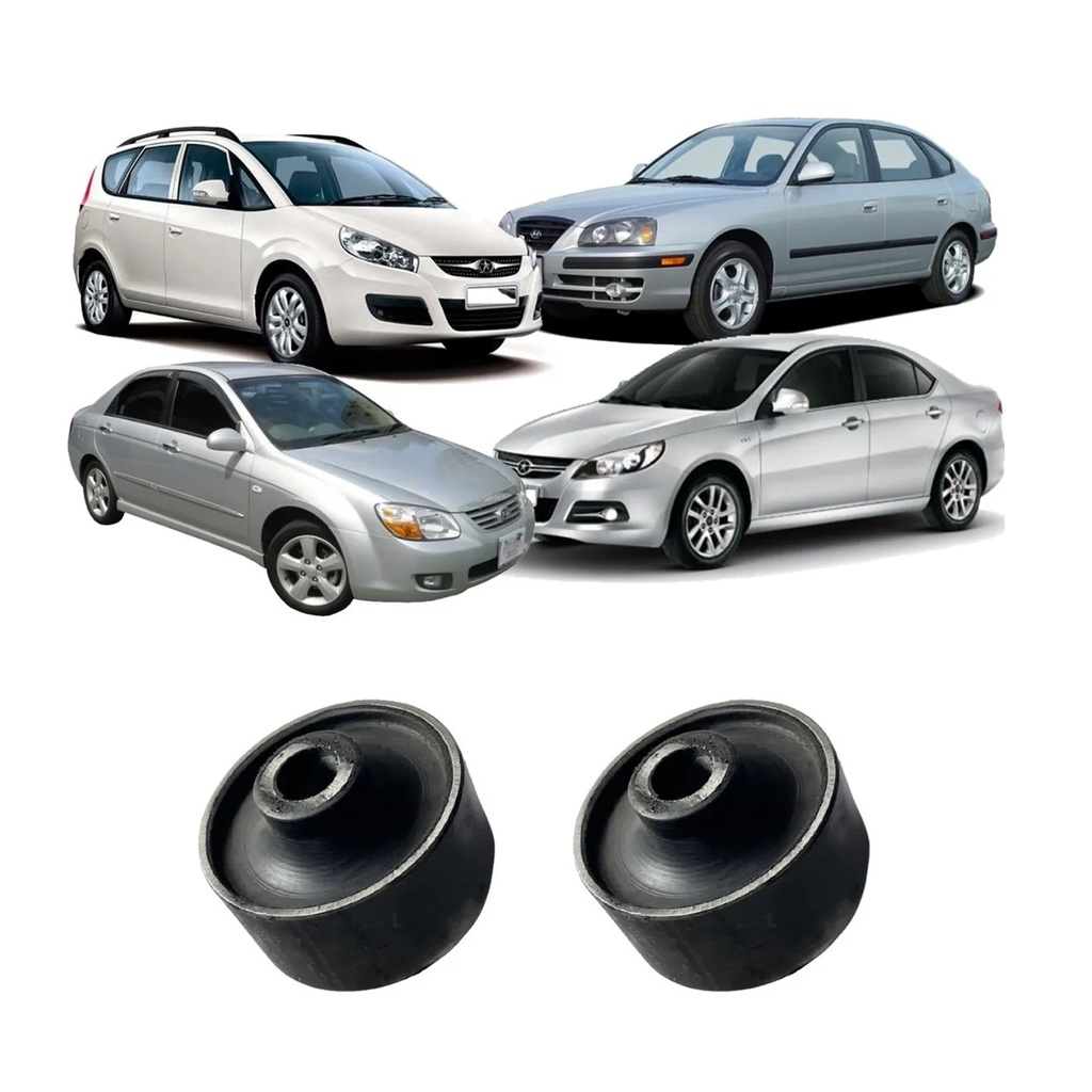 Par Bucha Bandeja Dianteira Jac J5 / J6 2011 2012 2013 2014 2015 A 2016
