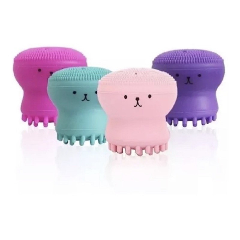 Esponja De Limpeza Facial Polvo Esfoliante Massageador Rosto em Oferta na Shopee