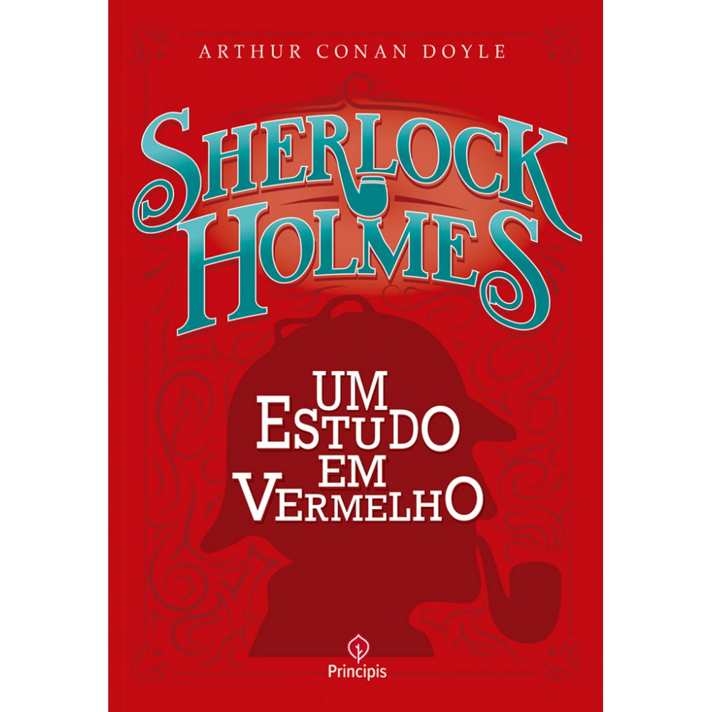 Livro - Sherlock Holmes - Um estudo em vermelho - Principis em Oferta na Shopee