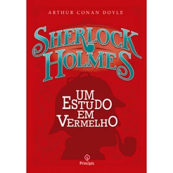 Livro - Sherlock Holmes - Um estudo em vermelho - Principis