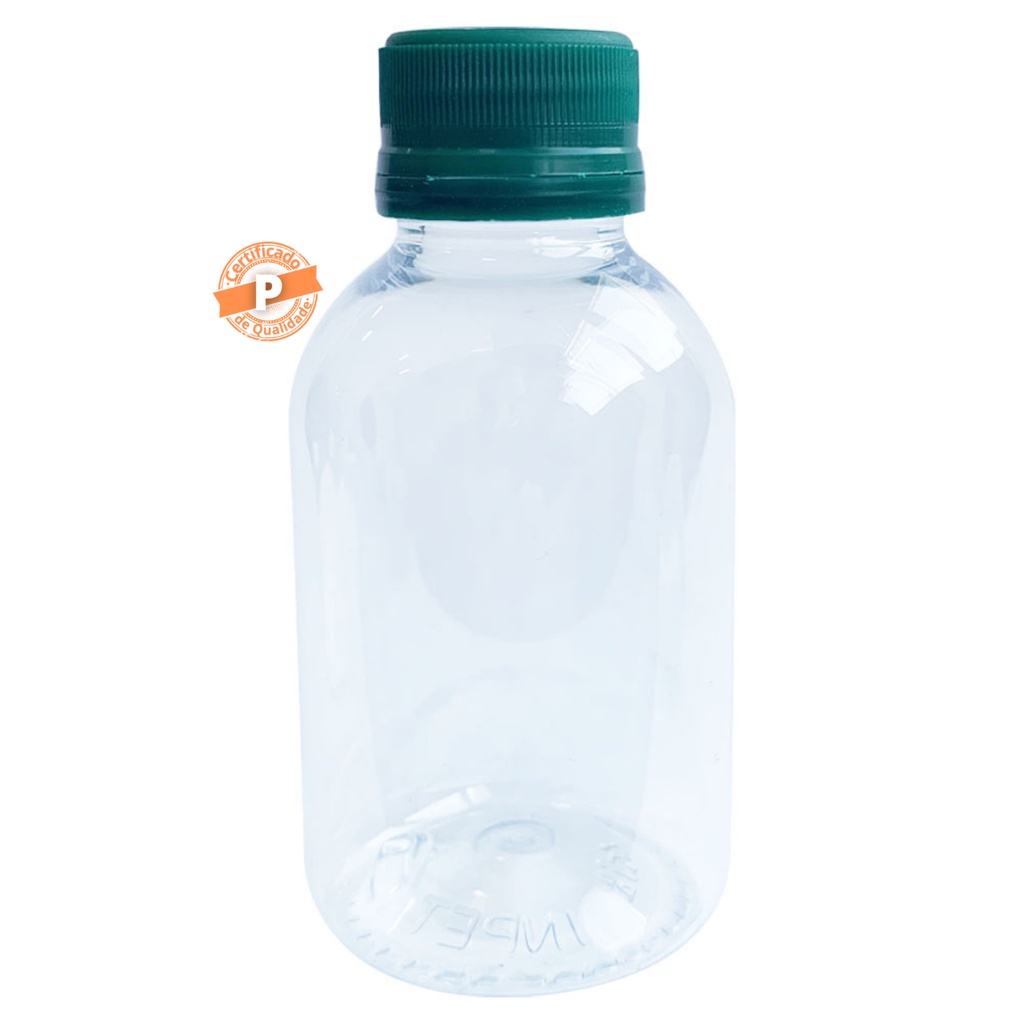 Frasco Pet 150ml C/ Tampa Lacre (20 unidades)