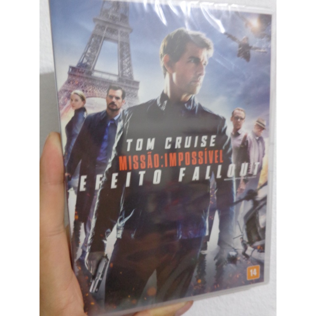 Missão Impossível Efeito Fallout Dvd Lacrado