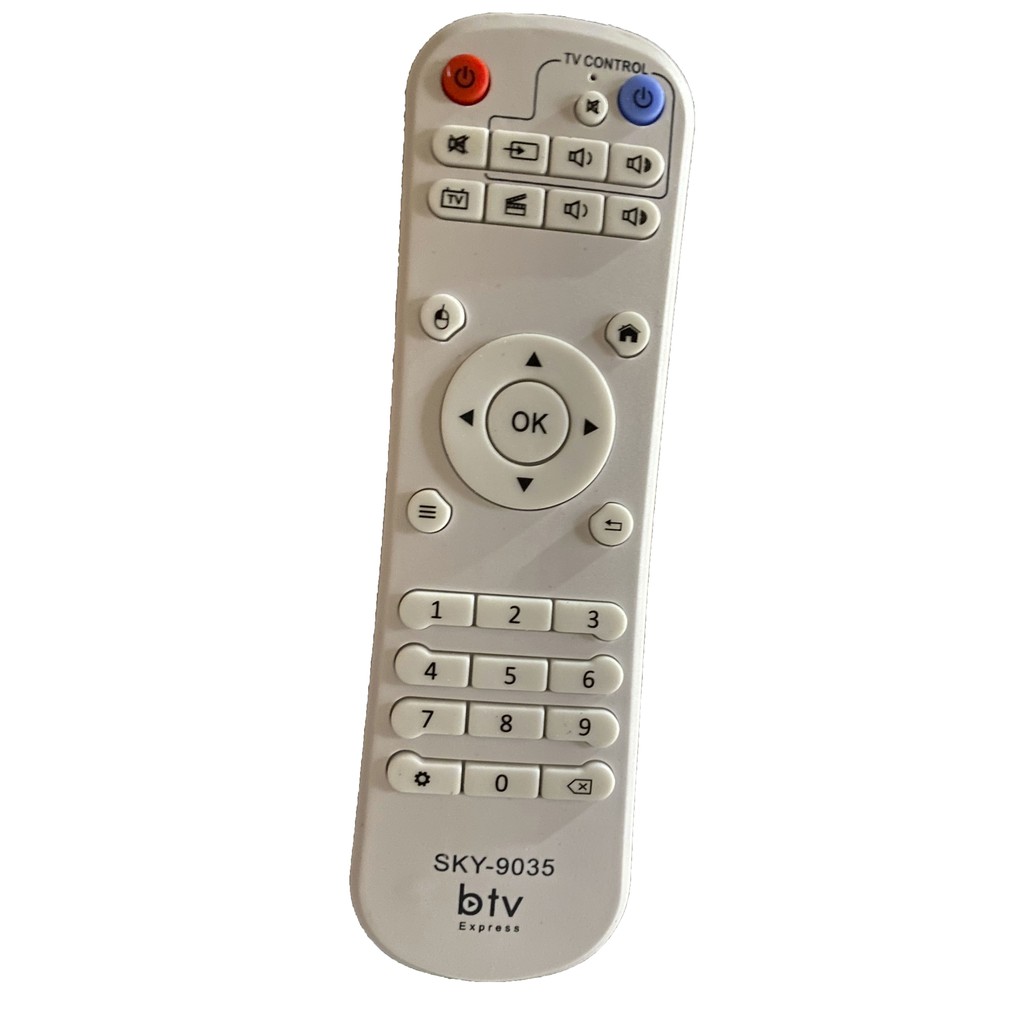 Controle Remoto Para Receptor Btv 8 / Btv 9 / Btv Bx Novo | BeeCost