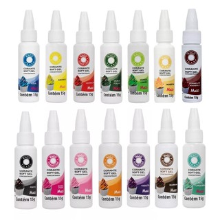 Corante Soft Gel Mago Cores 15g