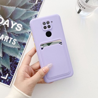 Soft Case For Xiaomi Redmi Note 9 10 Pro Max 9S 10S 4G Silicone Wallet Phone Card Bags