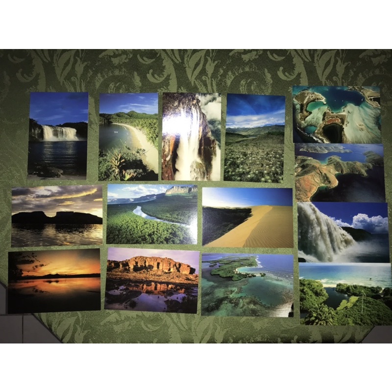 14 cartões postais Venezuela antigos post card cartão postal