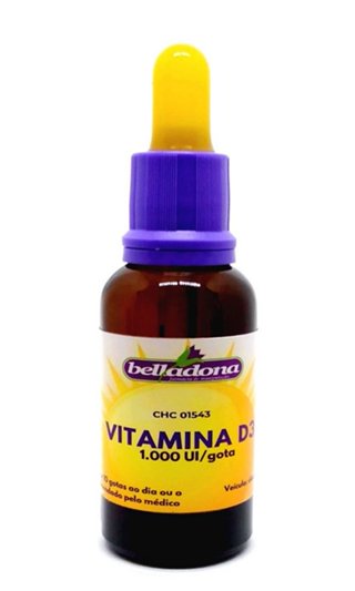 Vitamina D - 1.000 UI/gota - 30ml em Oferta na Shopee