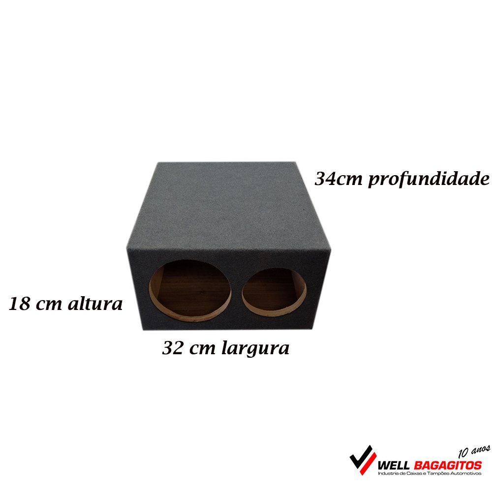 Caixa corneta D250x e 1 super tweeter