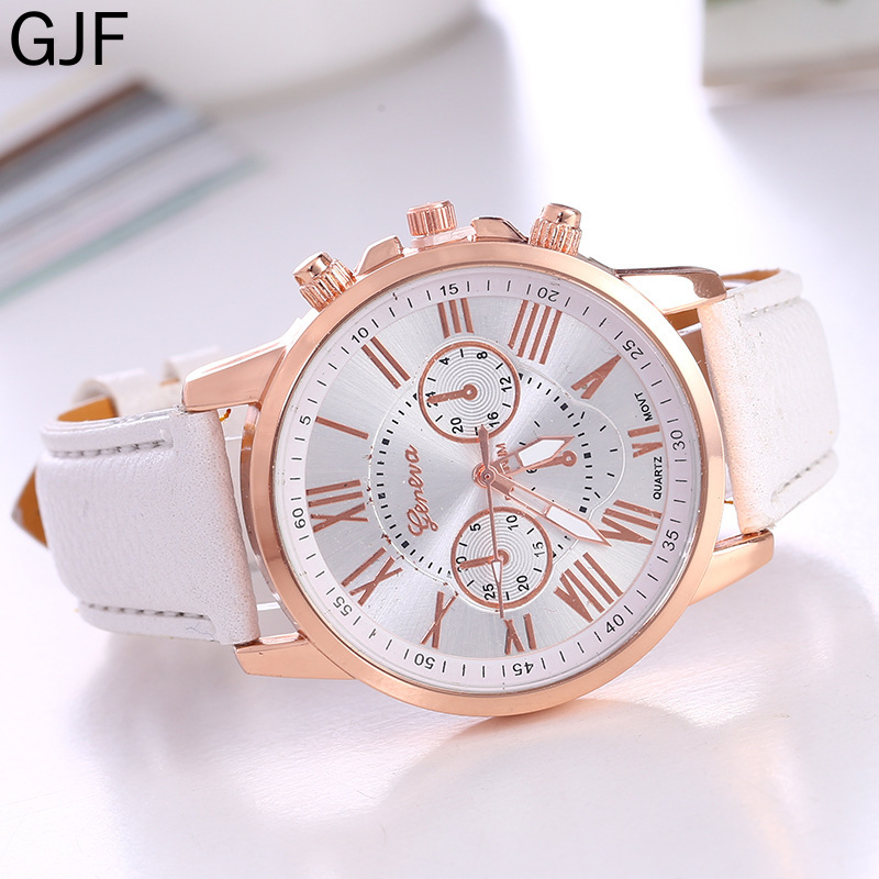 Relógio Feminino Geneva PU Resistente A Riscos MHLH em Oferta na Shopee