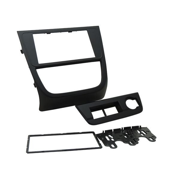 Moldura 2 Din Volks Gol, Voyage, Saveiro, G5 - Preta em Oferta na Shopee