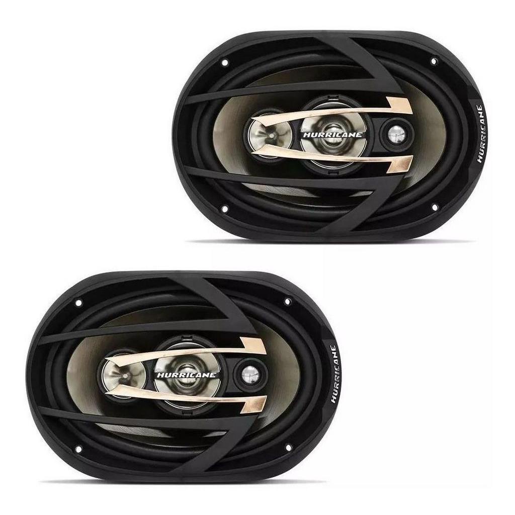 Par Alto Falante 6x9 Pol Hurricane 300 Rms Qr69 Quadriaxial em Oferta na Shopee