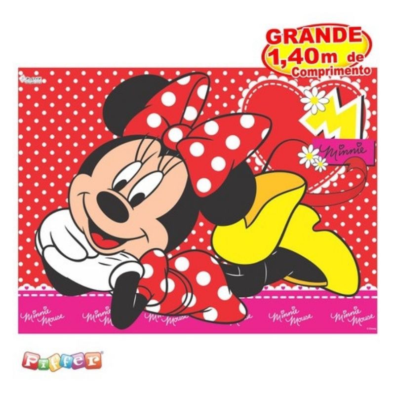 Painel Para Festa Feito em TNT Tema Minnie Festa Decoração em Oferta na Shopee
