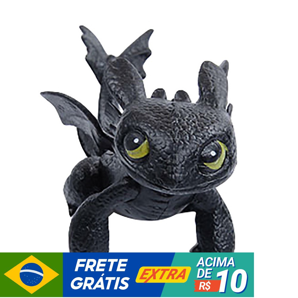Figura do Anime Dragões Fúria da Noite / Boneco do Banguela / Enfeite ...
