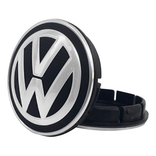 Calota Meio Centro De Roda Gol G6 / G5 56mm Emblema Vw em Oferta na Shopee