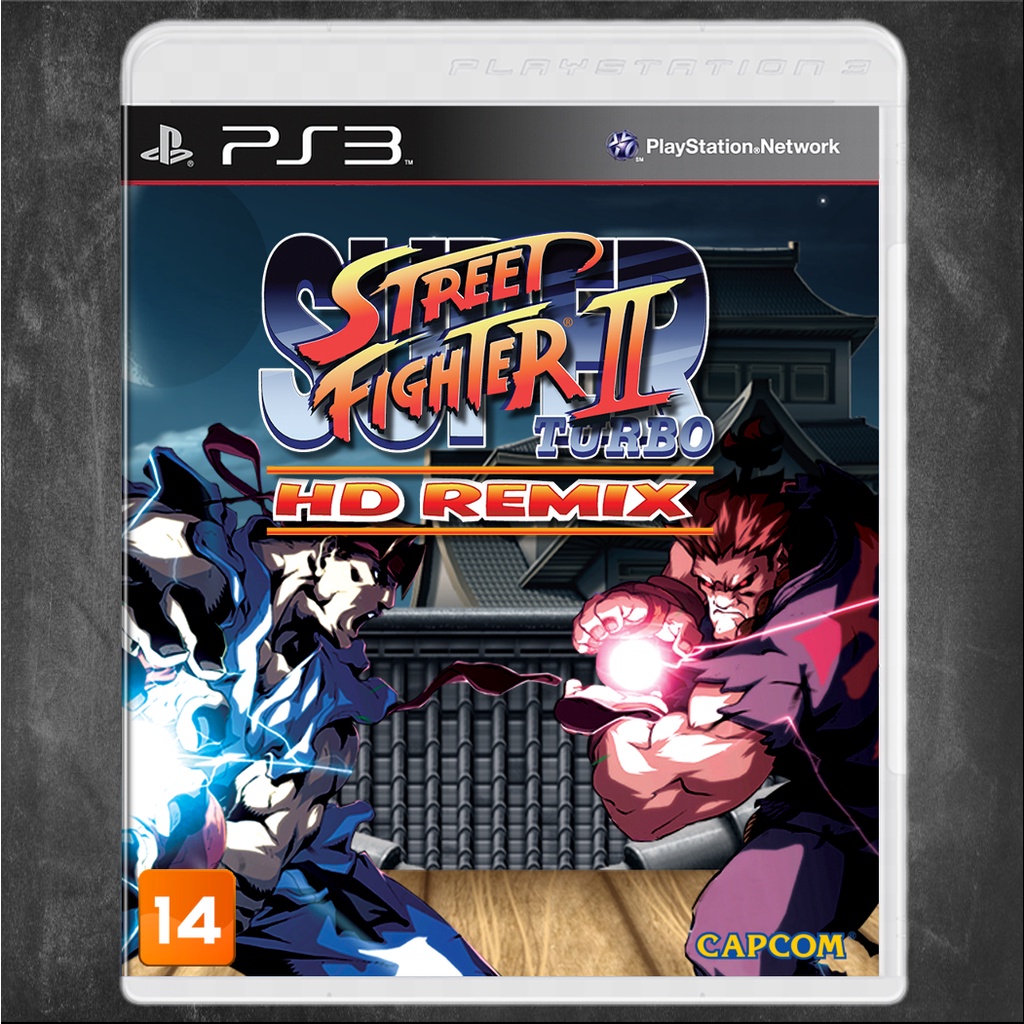 SUPER STREET FIGHTER 2 Turbo HD Remix PS3 PSN Playstation 3 Original com Garantia