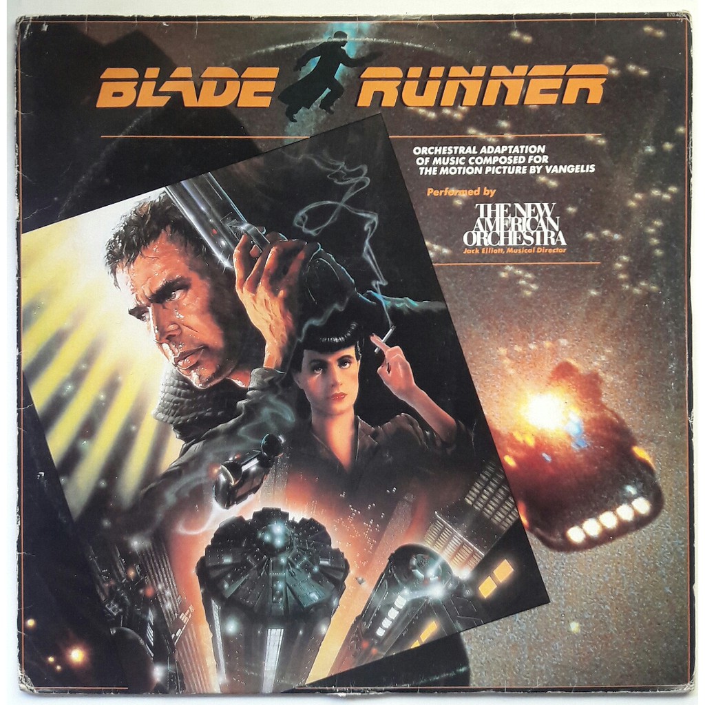 Lp Blade Runner Soundtrack 1988 Nacional Vinil